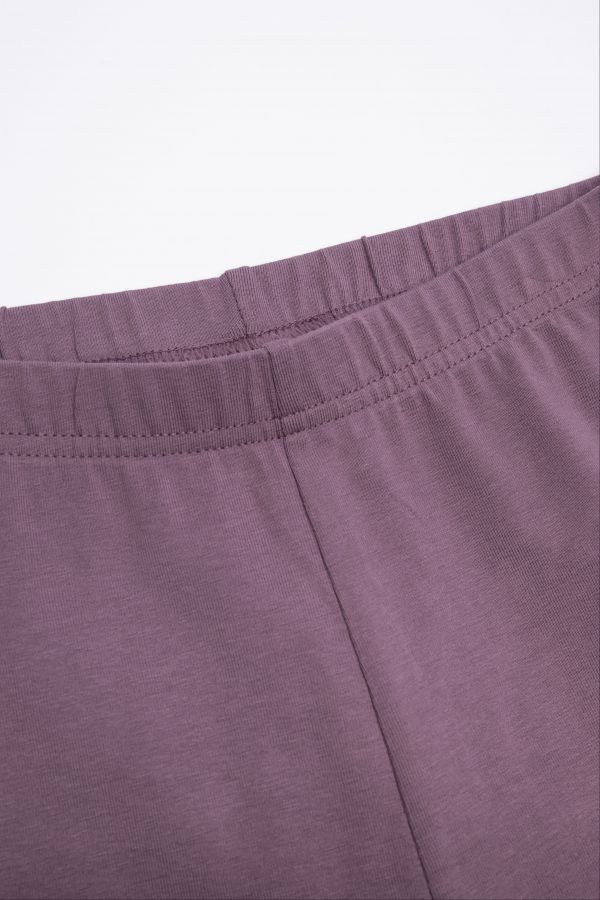 Legíny s dlouhými nohavicemi fialové hladké 2112061