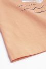 Tričko s krátkým rukávem oranžové s barevným potiskem 2158615
