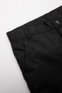 Látkové kalhoty černé s reflexním potiskem a fleecovou podšívkou 2200342