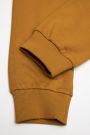 Teplákové kalhoty medové s vázáním v pase, střih slim 2111770