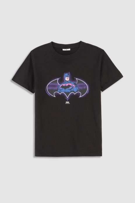 Tričko s krátkým rukávem černý s licencí BATMAN 2