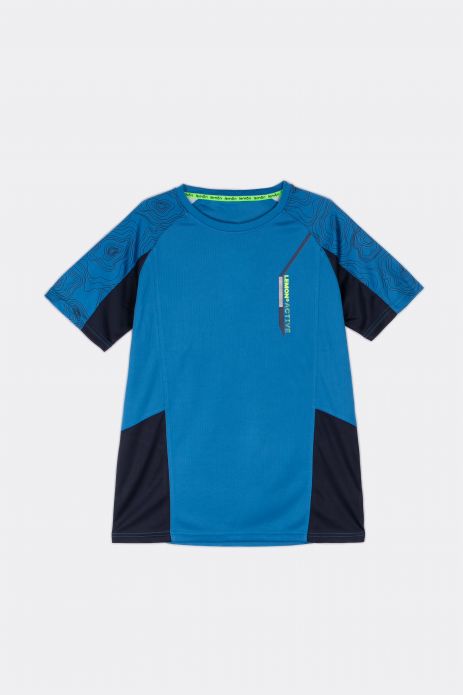 Chlapecké tričko s krátkým rukávem s reglánovými rukávy s grafikou
