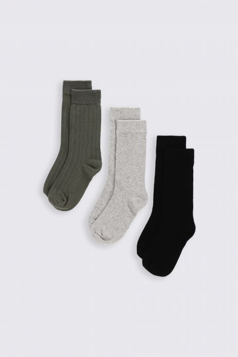 Ponožky šedé 3 pack